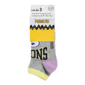 PACK 3 CALCETINES TOBILLEROS SNOOPY