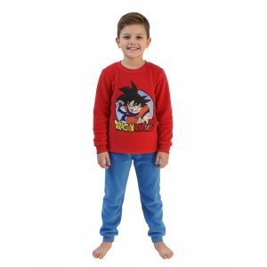 PIJAMA DRAGON BALL ROJO