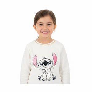 SUDADERA LILO&STITCH BLANCA