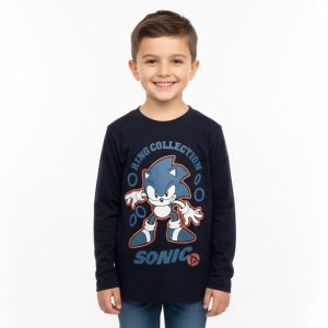 CAMISETA MANGA LARGA SONIC RING