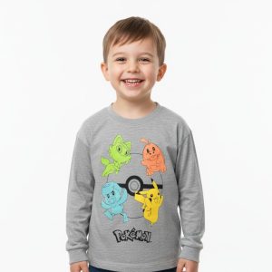 CAMISETA LARGA POKEMON