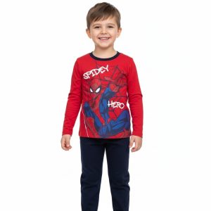 PIJAMA MANGA LARGA SPIDERMAN