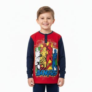PIJAMA LARGO INTERLOCK AVENGERS
