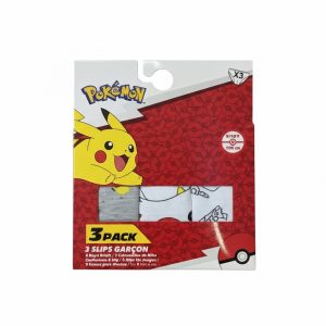 CAJA 3 SLIPS POKEMON