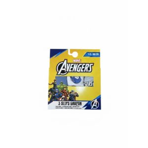 CAJA 3 SLIPS AVENGERS MARVEL