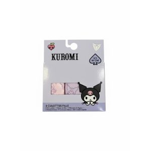 CAJA 3 BRAGUITAS KUROMI