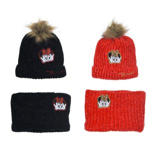 GORRO Y BRAGA CUELLO  MINNIE
