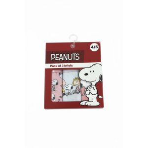 CAJA 3 BRAGUITAS SNOOPY