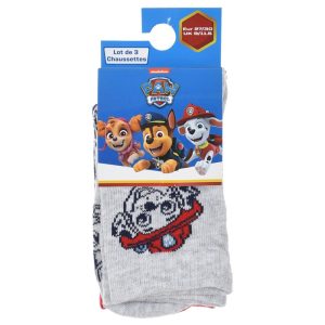 PACK 3 CALCETINES PAW PATROL