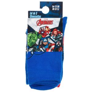 PACK 3 CALCETINES AVENGERS