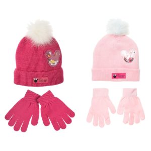 GORRO Y GUANTES MINNIE MOUSE