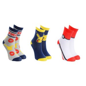 PACK 3 CALCETINES POKEMON