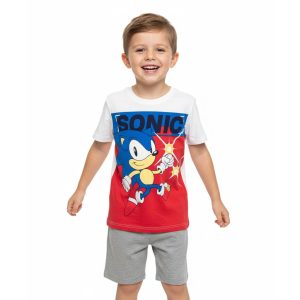 PIJAMA SONIC MANGA CORTA