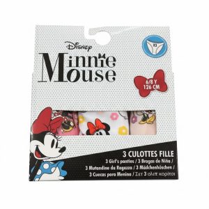 CAJA 3 BRAGUITAS MINNIE FLOR