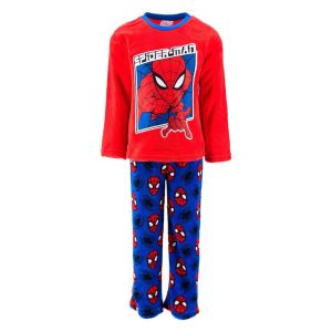 PIJAMA CORALINA SPIDERMAN ROJO