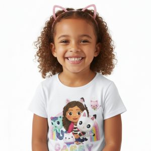 CAMISETA GABBYS DOLLHOUSE GLITTER